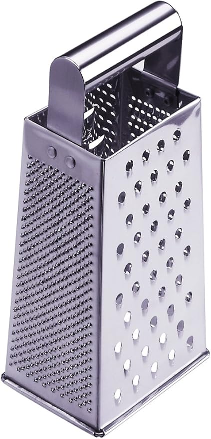 by Progressive Deluxe Stainless Steel Box Grater,Silver, Medium